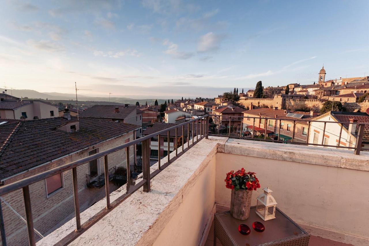 Il Trabucco E La Terrazza Della Val D' Orcia San Quirico dʼOrcia Exterior foto